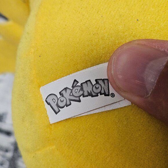 Pokemon Pikachu Toy Factory 10" Plush Stuffed Toy Nintendo Game Freak NWT - Picture 7 of 9